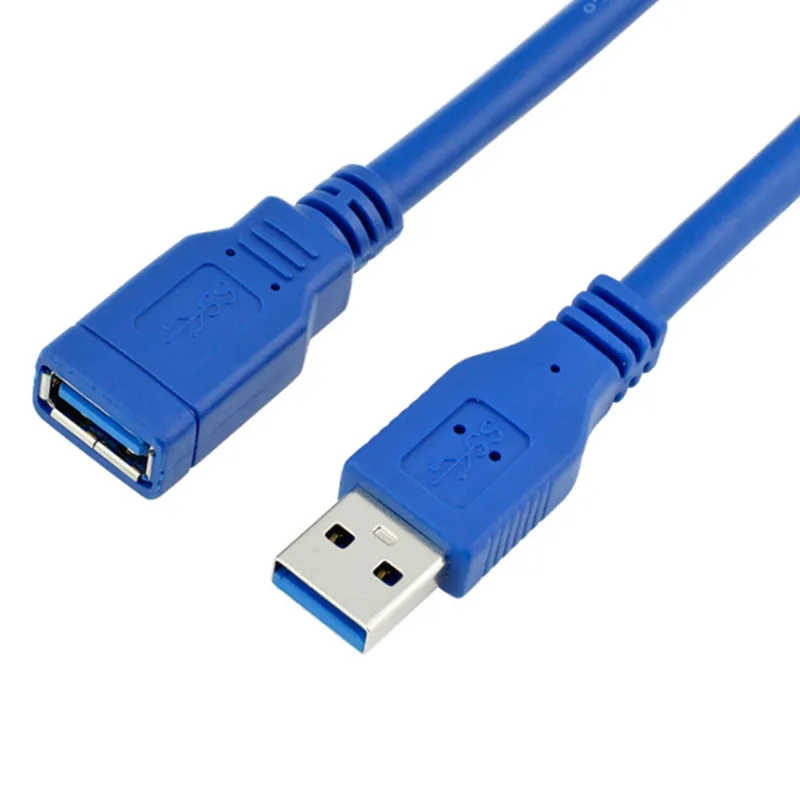 USB3.0 Extension Cable USB 3.0 Male to Female Extension Data Sync Cord Cable Extend Connector Cable for Laptop PC Gamer Mouse