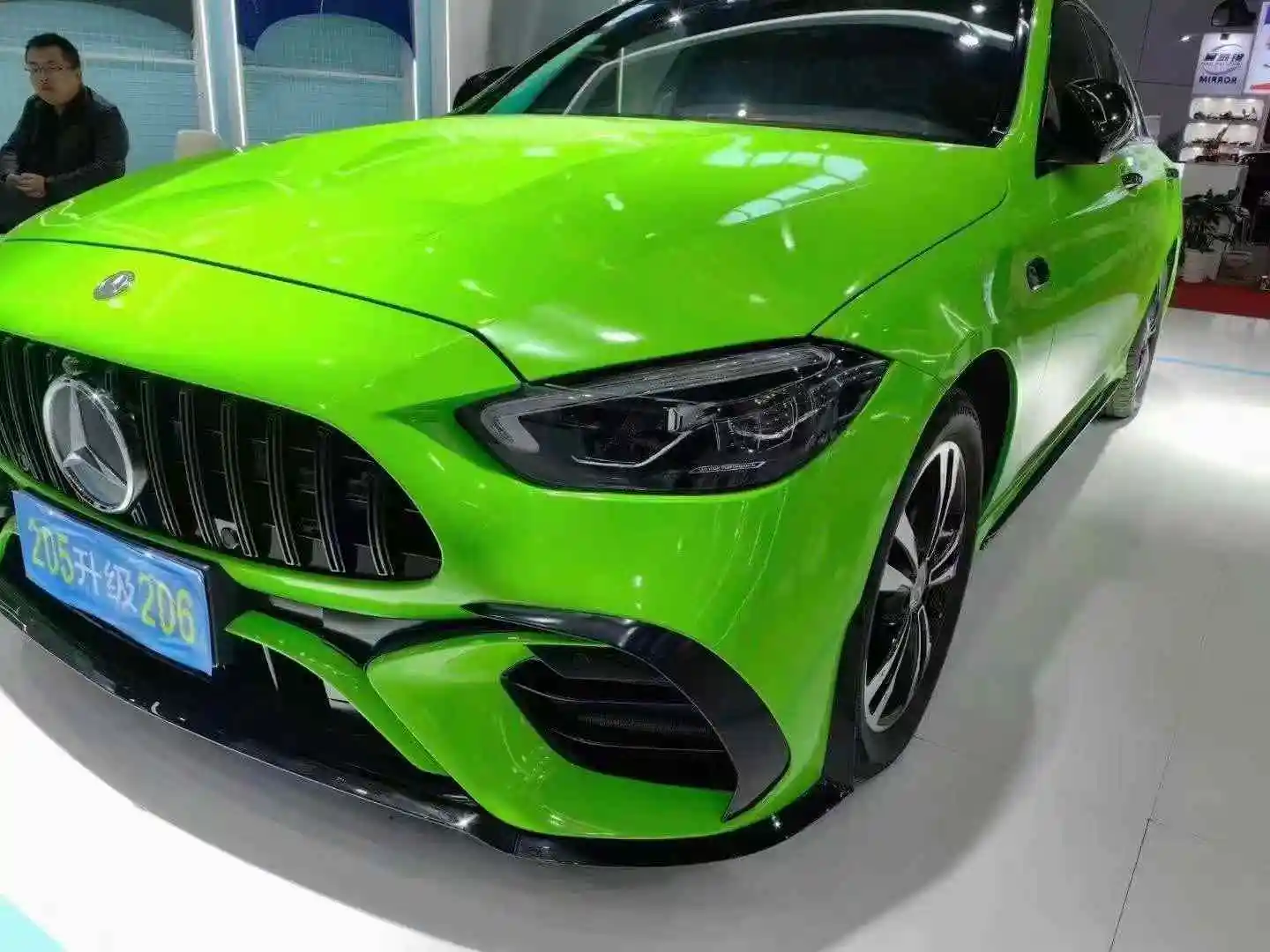 High Quality Body Kit for Mercedes Benz W205 Upgraded to W206 Front and Rear Bumper AMG Assembly.