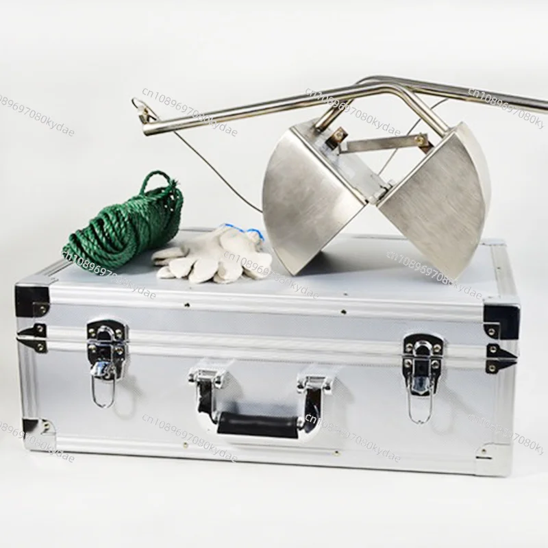 Stainless Steel Grab Sediment Sampler Lake River Dredging Bottom Sludge Collection Sampling Equipment