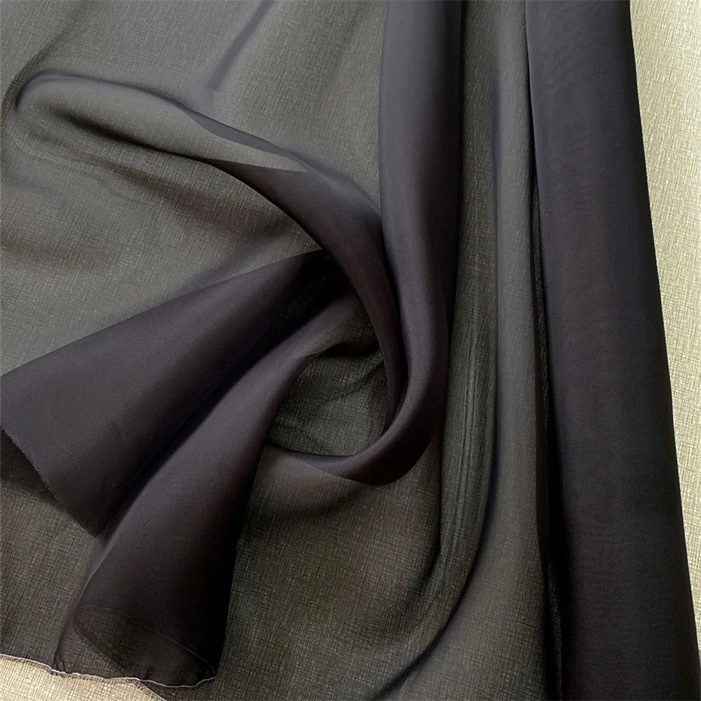 Organic Comfortable High Grade 100% Mulberry Silk Organza Fabric 8mm 54