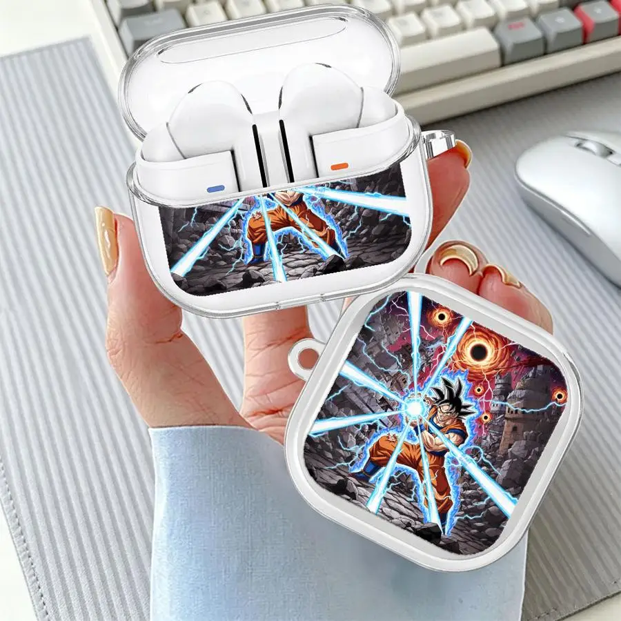Прозрачные чехлы для наушников с крючком для Redmi Galaxy Buds 8 Lite 6 Pro 6Active 8Active 5 7 D-ragonS B-allS Cartoon