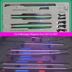 For From 2017 to 2021, Volkswagen Magotan dot matrix luminous decorative panel iridescence  cars accessories  tool
