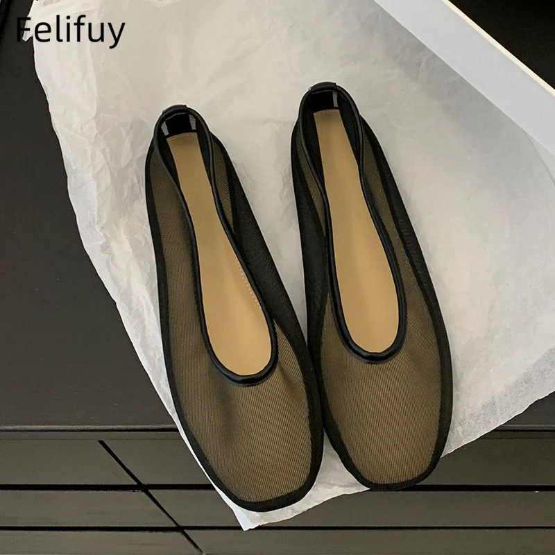 

Серебристые, черные сетчатые туфли на плоской подошве, туфли Мэри Джейн с низким вырезом, летние новые стильные универсальные крутые сандалии, туфли с квадратной головкой