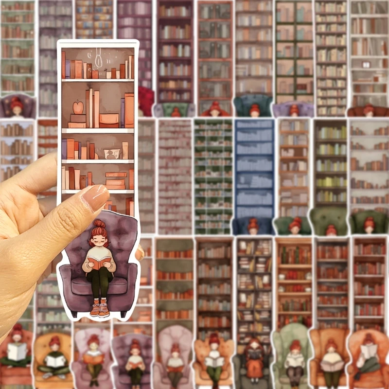 30 Sheets Rak Buku Bookmarks Halaman Penanda Membaca Bookmarks Membaca Persediaan