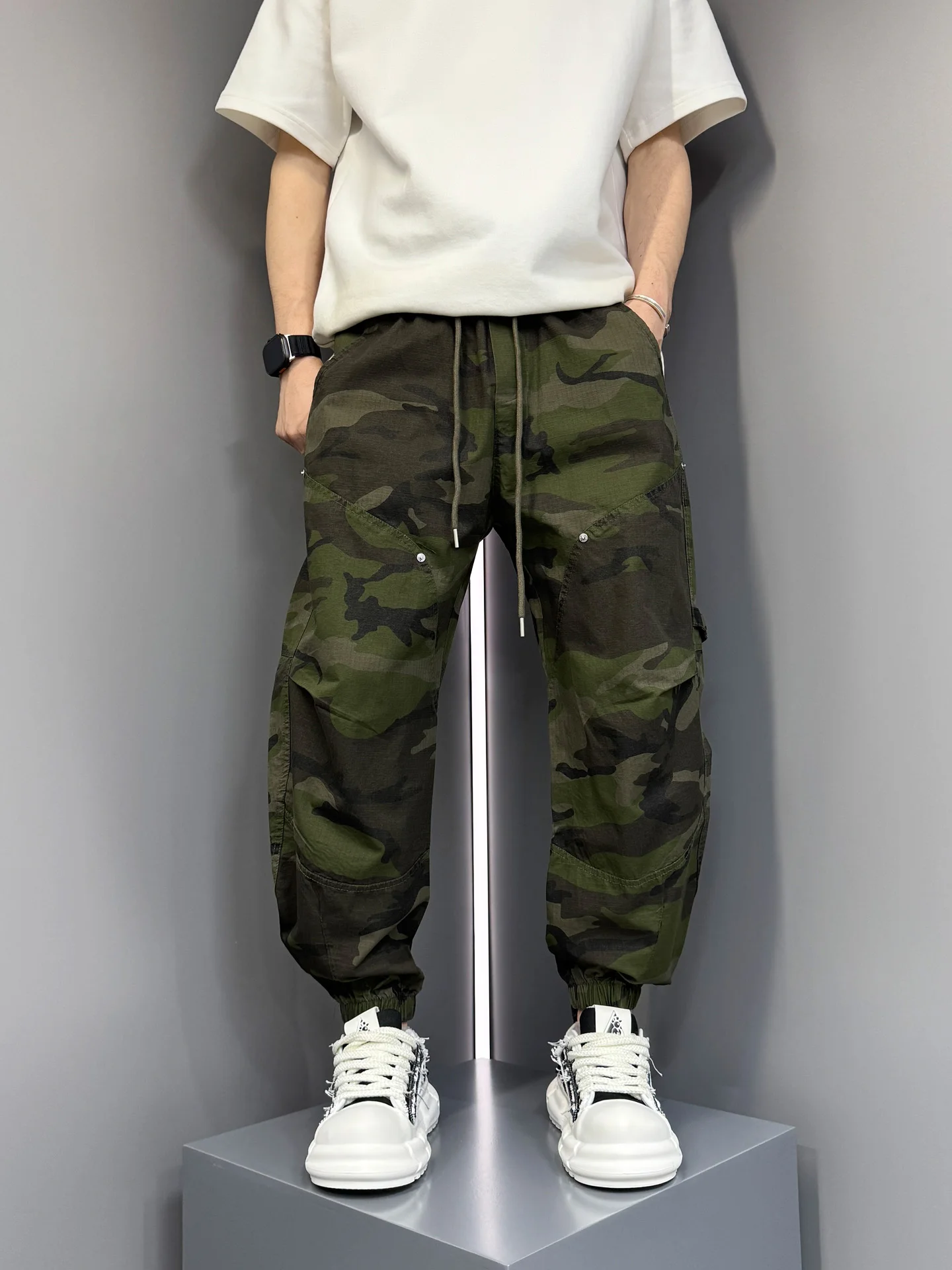 

Summer 2025 Camouflage Workwear Casual Pants Outdoor Sports Trousers Loose Versatile keted Harlan Long Trousers