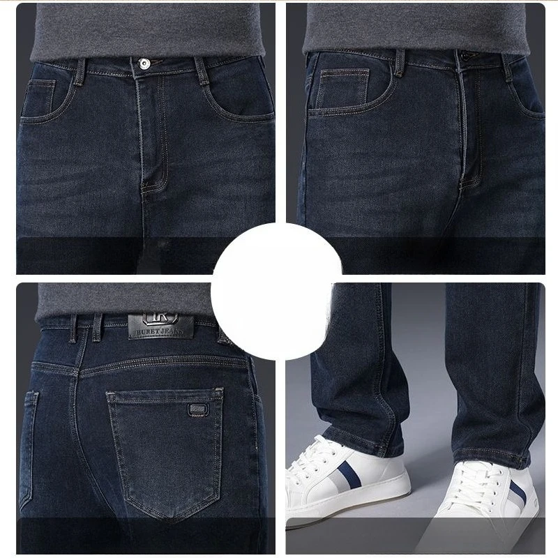 الجينز الرجالي الجديد لخريف وشتاء عصري ومريح ومتعدد الاستخدامات وأكثر مبيعًا للرجال الجينز للرجال #5