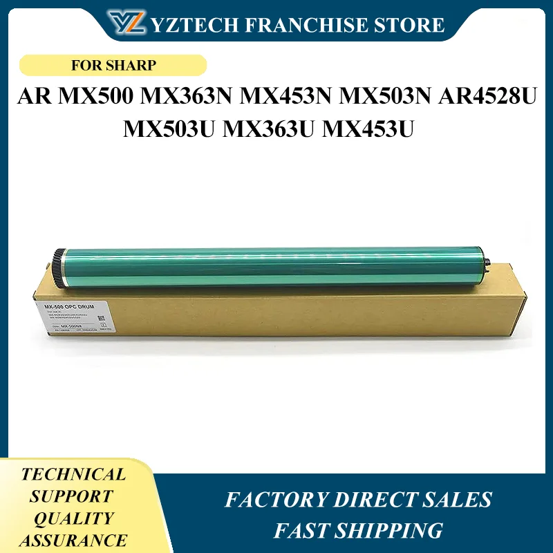 5pcs Cylinder original quality color MX 500 363 OPC Drum For Sharp AR MX500 MX363N MX453N MX503N AR4528U MX503U MX363U MX453U