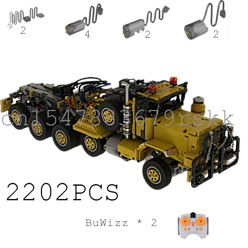 

2022 NEW M911 Heavy Duty Tractor model buiding kit block self-locking bricks toy birthday christmas gift