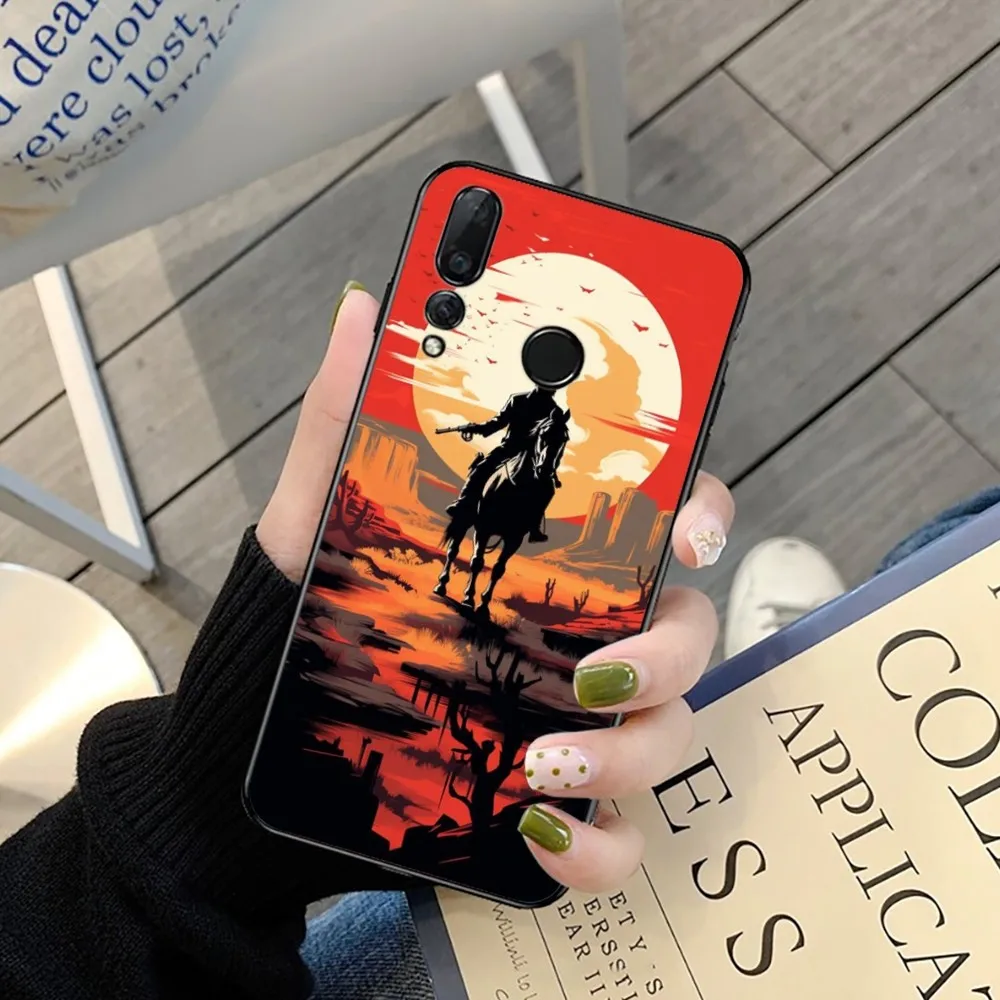 Red Dead Redemption Phone Case For Huawei Y9 6 7 5 Prime Enjoy 7s 7 8 plus 7a 9e 9plus 8E Lite Psmart Shell