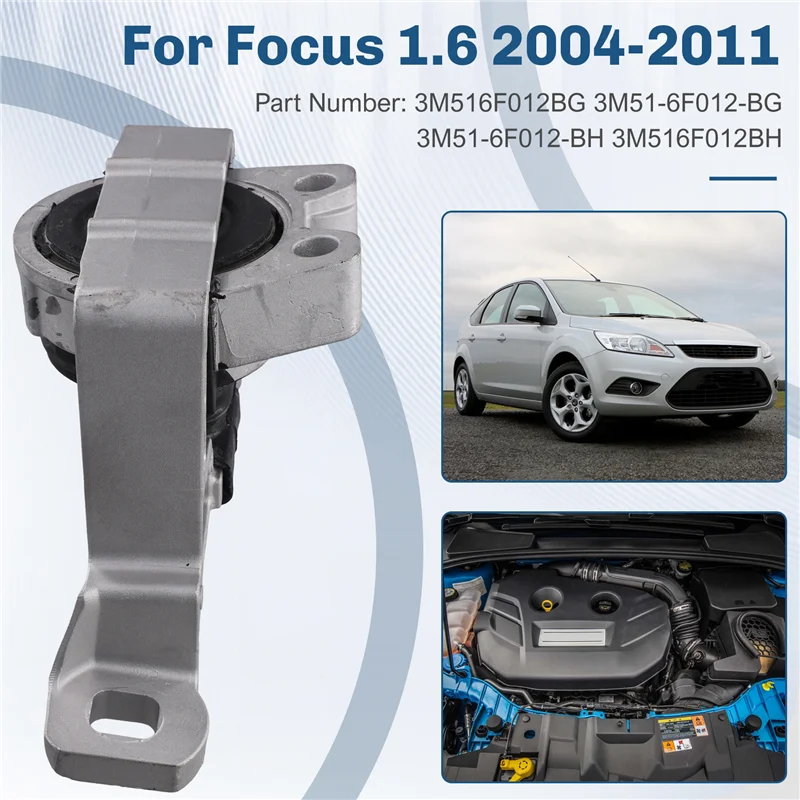 

3M516F012BG 3M51-6F012-BG Engine Mount Rubber Pad Engine Bracket Spacer Assembly Insulator Support