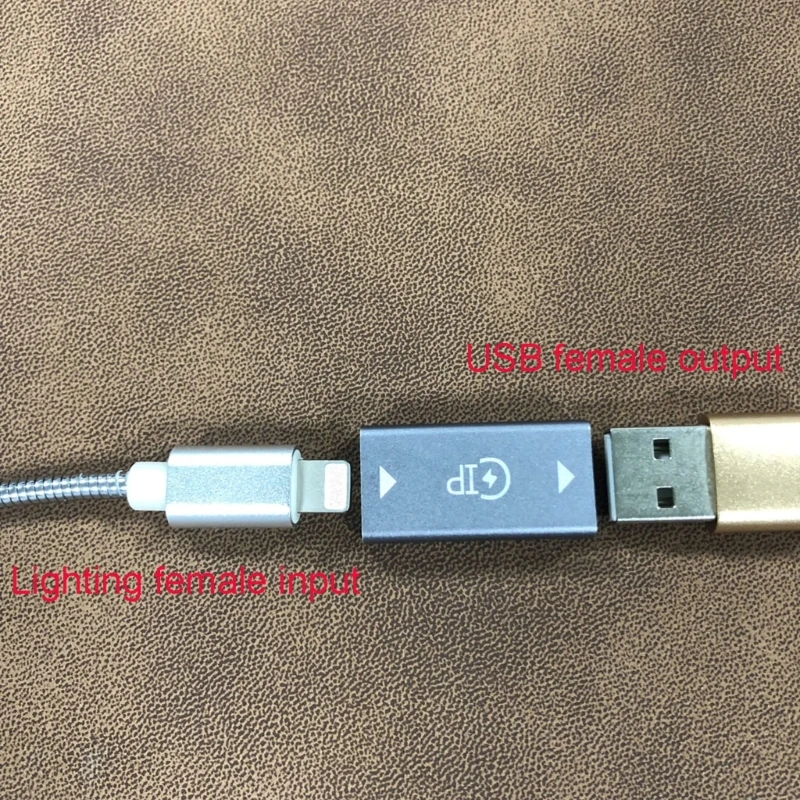 8pin-Lightning أنثى إلى USB 3.0 أنثى محول موصل محول ل كابل يو اس بي قرص USB قارئ بطاقات مصباح بمنفذ يو إس بي مروحة وأكثر من ذلك