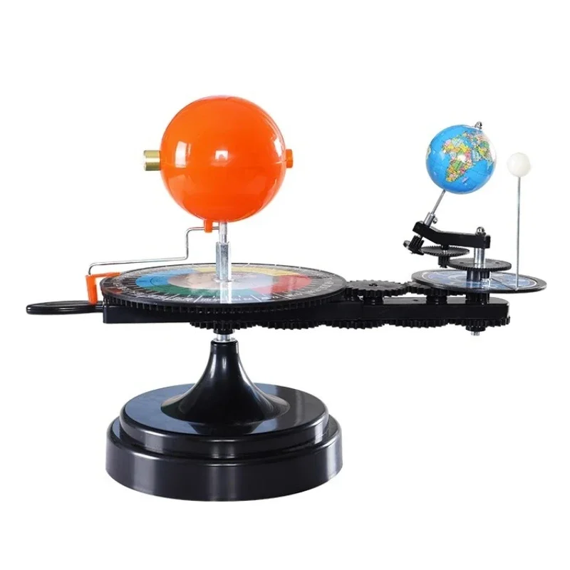 Teaching Simulation Instrument, Rotation Children's Puzzle Teaching, Sun, Earth and Moon Runner
