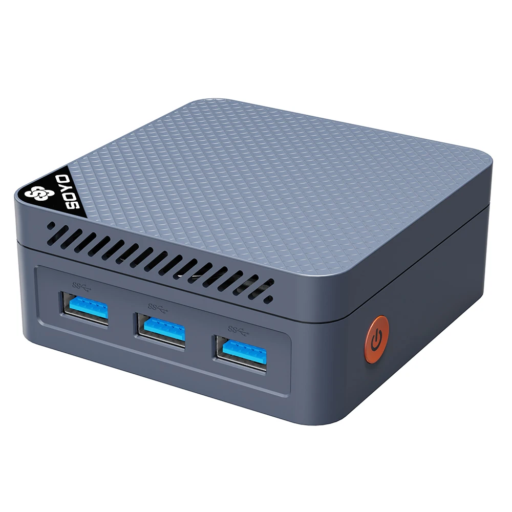 SOYO M4 Mini Mini PC Processore Intel Twin Lake N150 LPDDR5 12 GB RAM 512 GB ROM Windows 11 Pro WiFi 5 BT5.2 Computer desktop