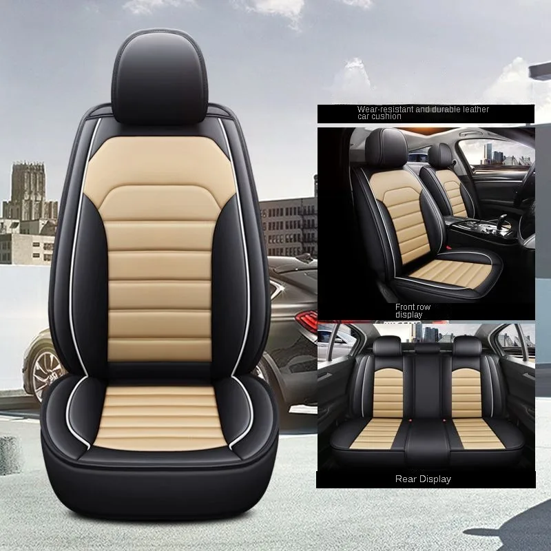 

BHUAN Car Seat Cover Leather For Chery All Models E5 A3 QQ3 QQ6 Ai Ruize A3 Tiggo X1 QQ A5 E3 V5 Tiggo CAR STYLING