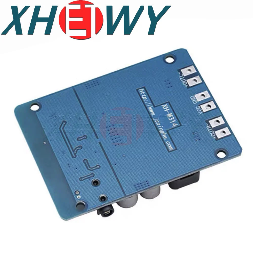 TPA3118 XH-M314ขยายเสียงบอร์ดขยายกำลังเสียงระบบดิจิตอลบลูทูธ2x45W 12V 24V