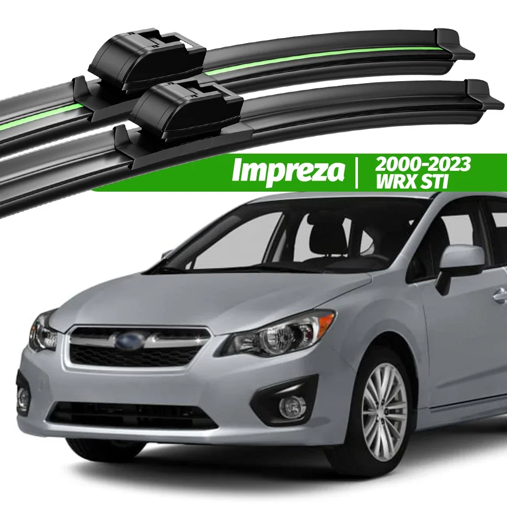 

For Subaru Impreza 2000-2023 WRX STI 2008-2016 2pcs Front Windshield Wiper Blades 2014 2016 Windscreen Window Accessories