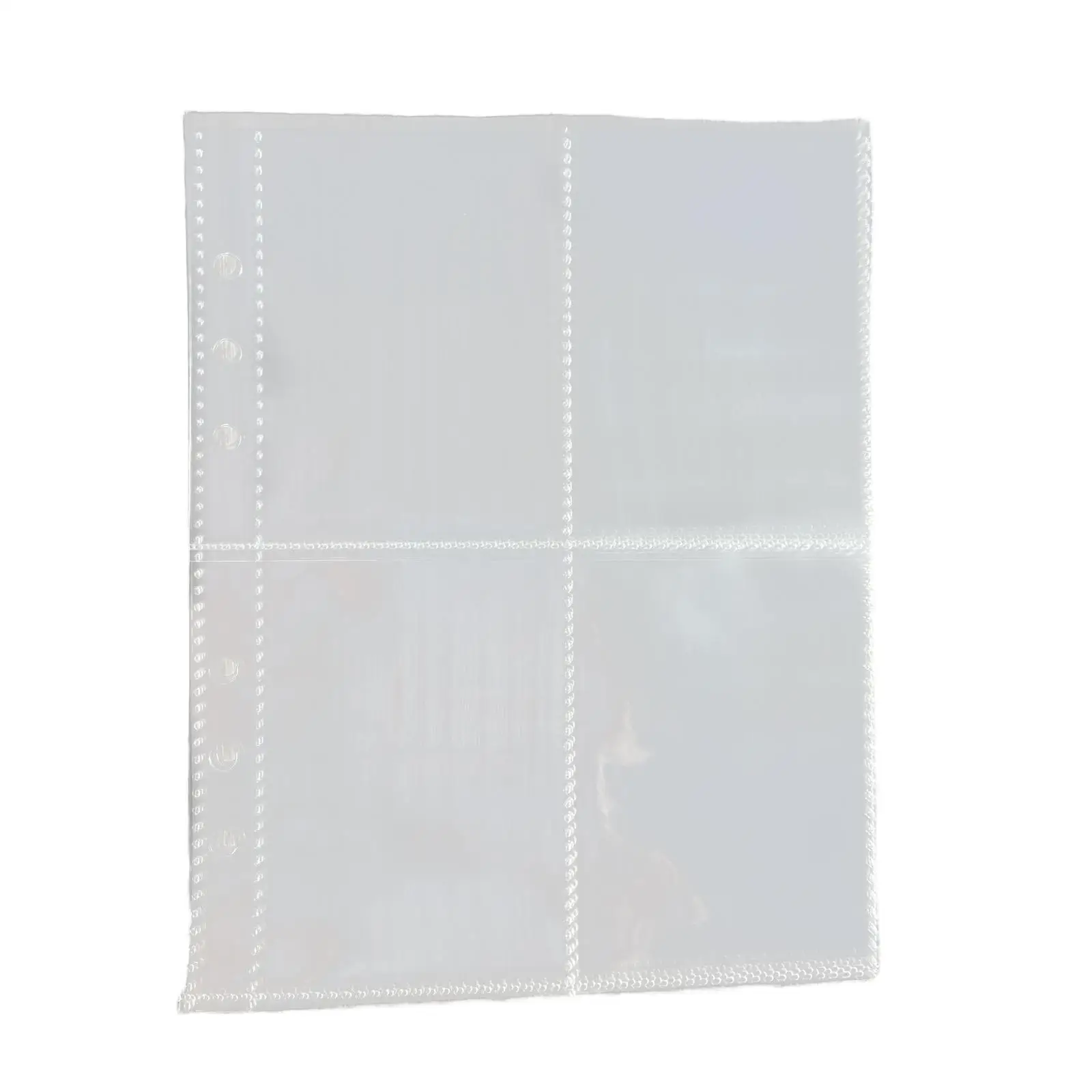 Photocard Sleeves 4 Grid Cards Storage Versatile Gift Photocard Holder for