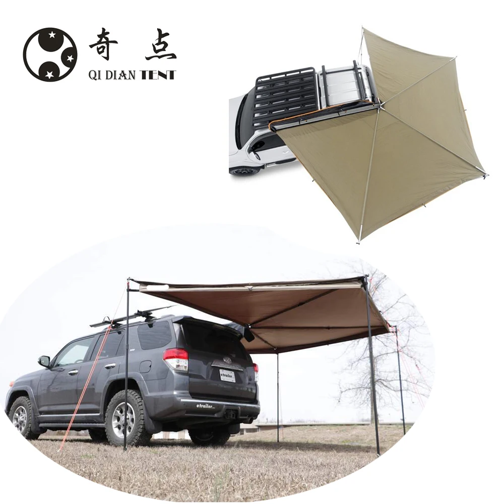 Custom outdoor foldable canopy 4x4 side awning swing tents for cars