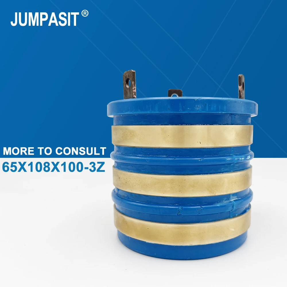 Jumpasit Collector Slip Ring 65x108x100-3 65mm Shaft 3 Way Electrical Rotary Provide