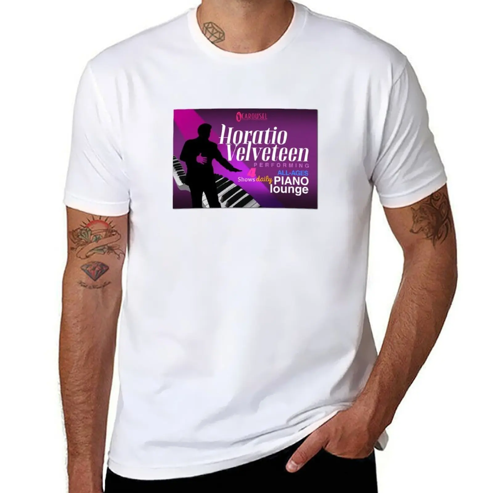 

Horatio Velveteen T-Shirt anime tshirt t shirt men 100% cotton luxury brand cotton t shirts man 100% T-Shirt