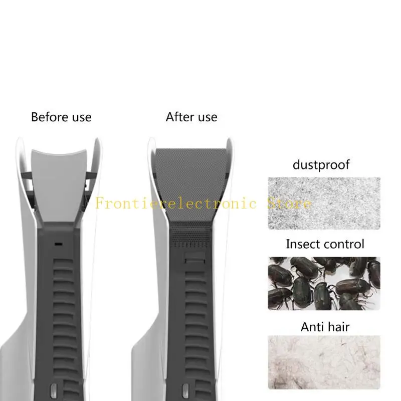 G8DB Middle Strips Heatsink Barrier Cover Dust Cover Gamepad Flexible Protections Net