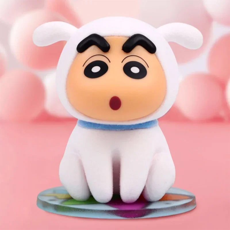 

Crayon Shin-chan Velvet Makes A Comeback Series Blind Box Mystery Box Caixa Sorpresa Girls Аниме Фигурки Модель Подарок на день рождения