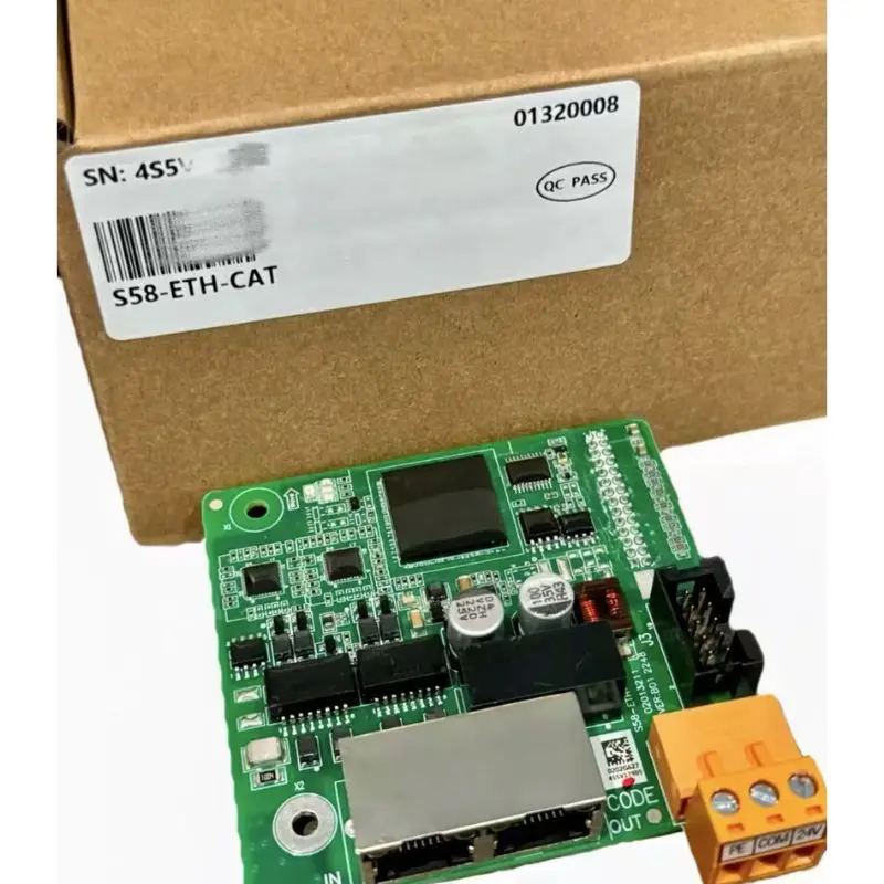 New S58-ETH-CAT EtherCAT Communication Expansion  Card Fast Shipping