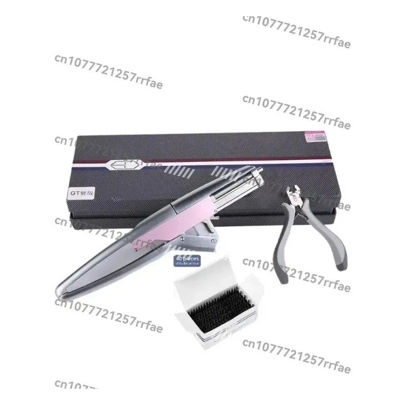 

New 6D First Second Third Generation Hair Extension Machine with Plier Set with Extension Strands/Quick and Seamless Extension