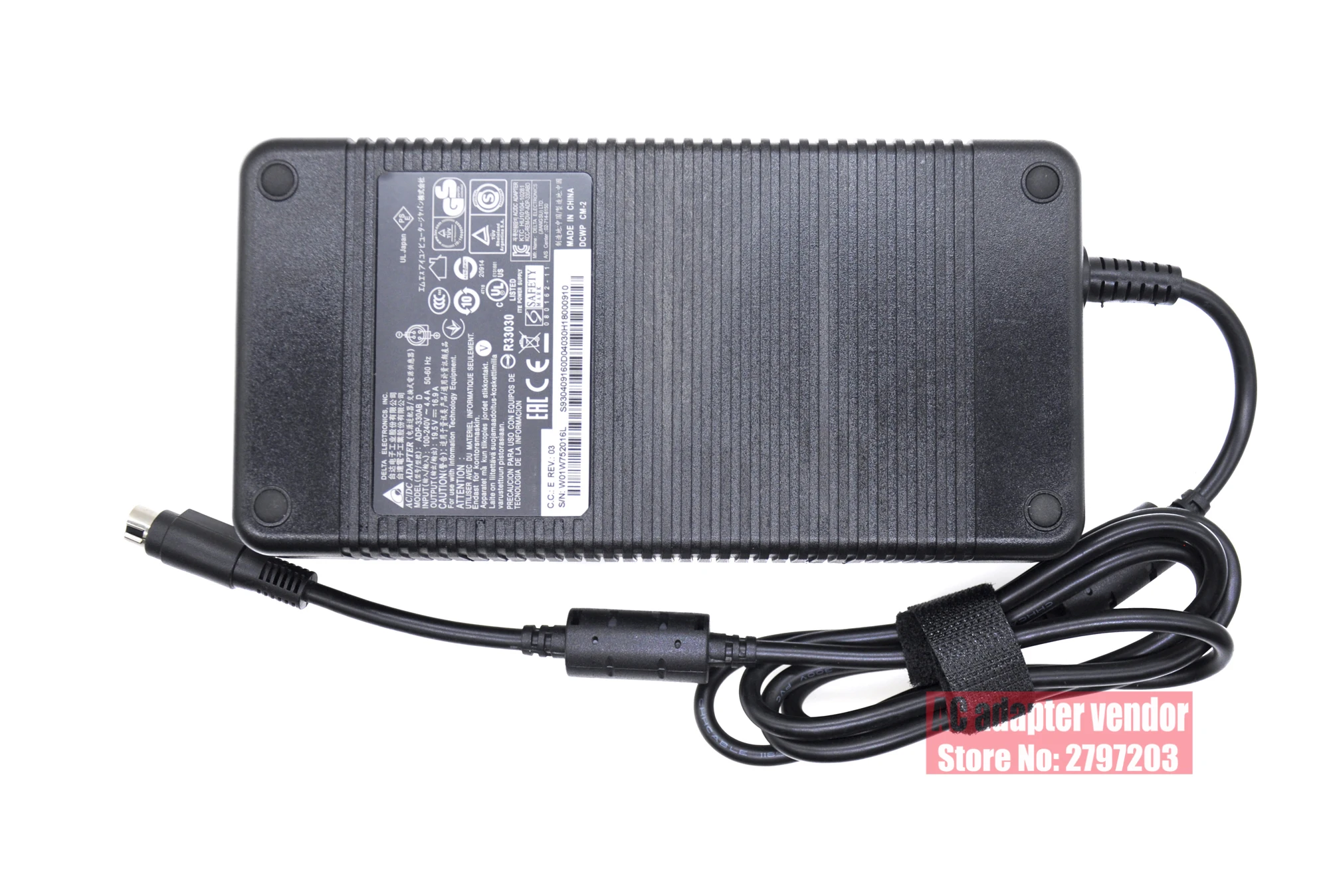 

19.5V 16.9A 330W AC Adapter Power Supply For MSI GT80 GT80S P775DM3 P170EM ADP-330AB D A15-330P1A A330A002L