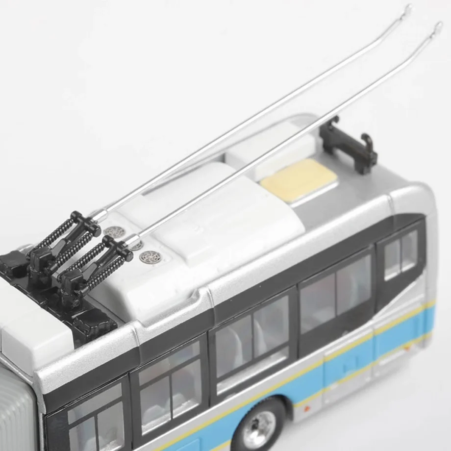 1:110 北京バス合金車モデル青少年 BRT3 高速バスデュアルソーストラックレスシミュレーションモデル