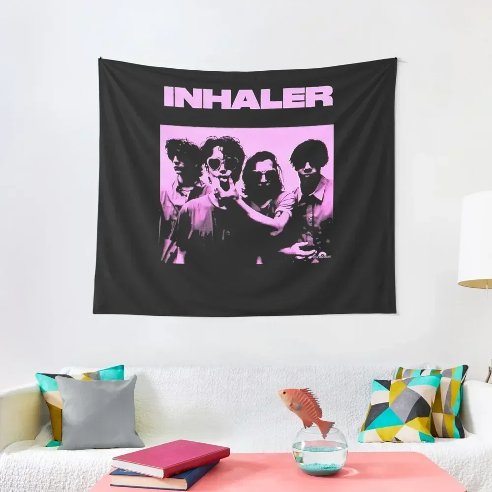 inhaler band, inhaler, band, elijah hewson, indie, josh jenkinson, robert keating Tapestry Custom Kawaii Room Decor Tapestry