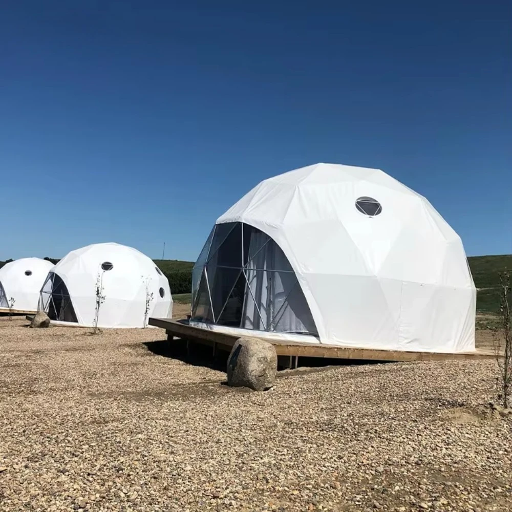 Waterproof PVC Dome Tent Igloo, Double Coated PVC Fabric, Easy Assemble Roof Dome For Vacation Resort