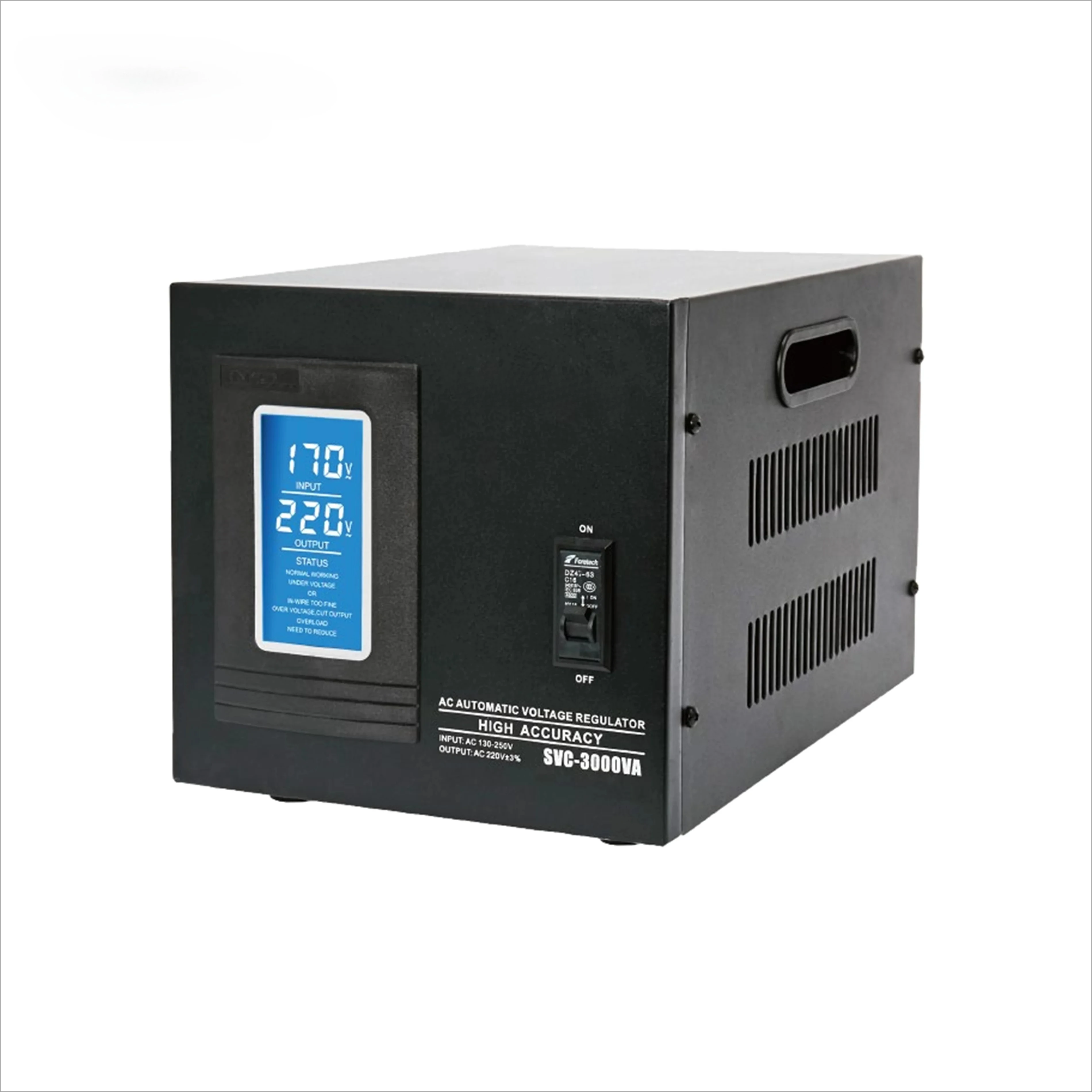 

Industrial Use Servo Motor SVC 3000va Voltage Stabilizer High Efficiency Voltage Guard Suitable for Various Electrical Equipment