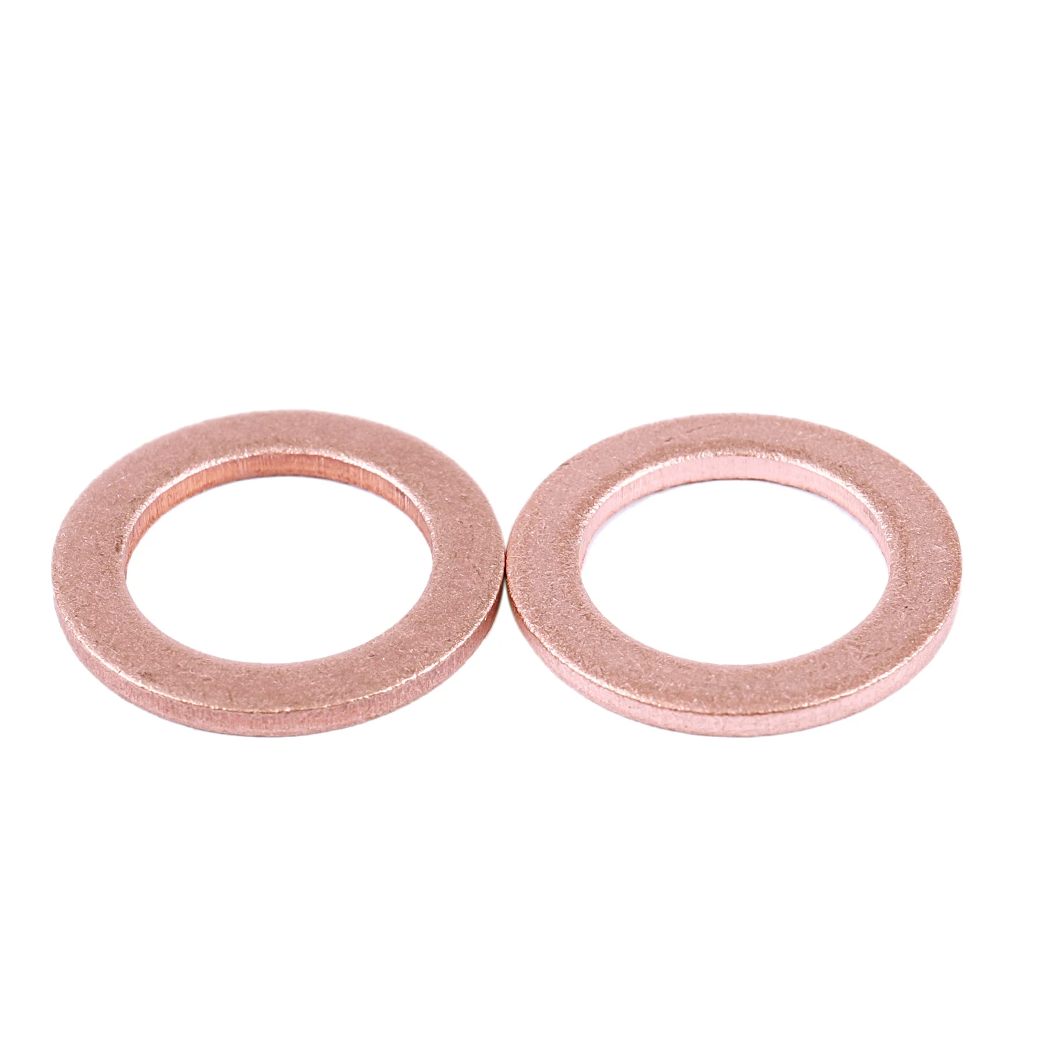 20pcs 12mm x 18mm x 1.5mm Copper Flat Washer Ring Sealing Fitting