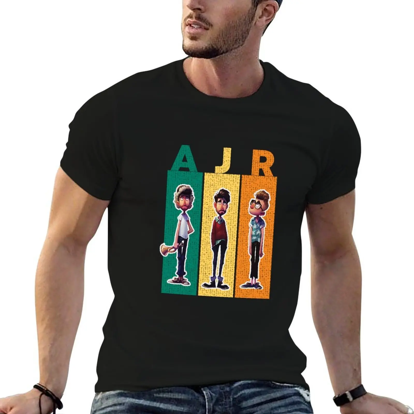 

AJR T-Shirt anime t shirts oversize funny t shirts cotton T-Shirt
