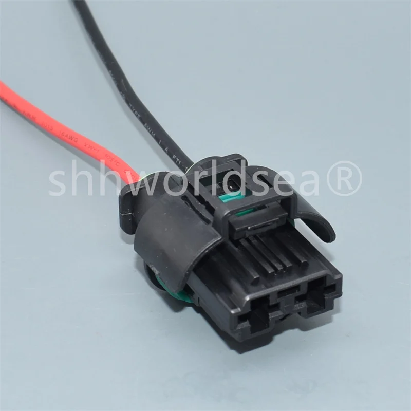 1Set 2 Pin Auto Waterproof Sensor Connector Sealed Electrical High Current Fan Motor Plug 1544678-2 1544334-1 1544317-1