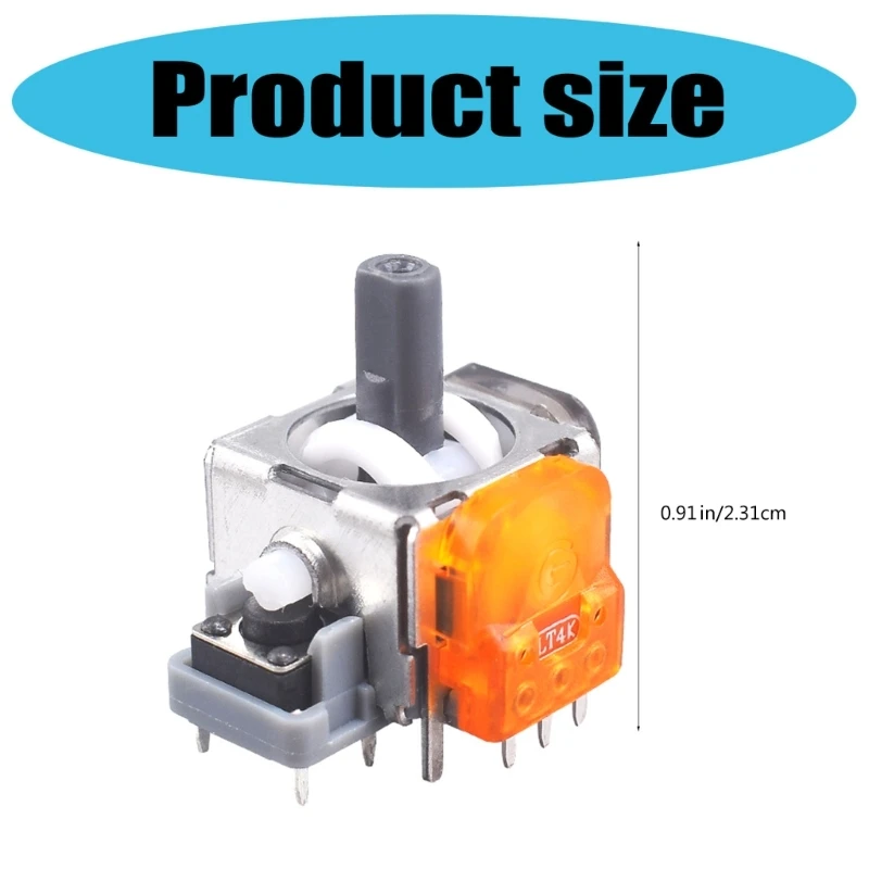 H3CA 2PCS TMR HALL EFFECT MOWSTICKS MODULE MICTION GAING