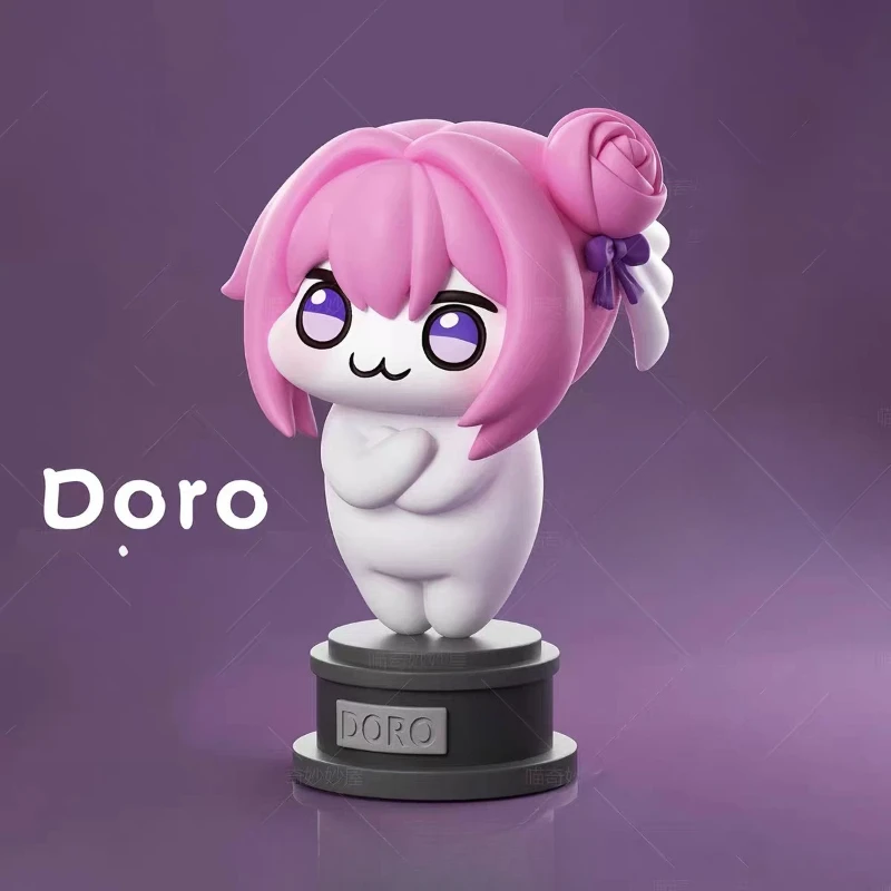 Q نسخة أنيمي دورو نايكي آلهة النصر تمثال نيكي دورو عمل أرقام بولي كلوريد الفينيل لطيف نموذج سطح المكتب تحصيل لعبة عيد ميلاد