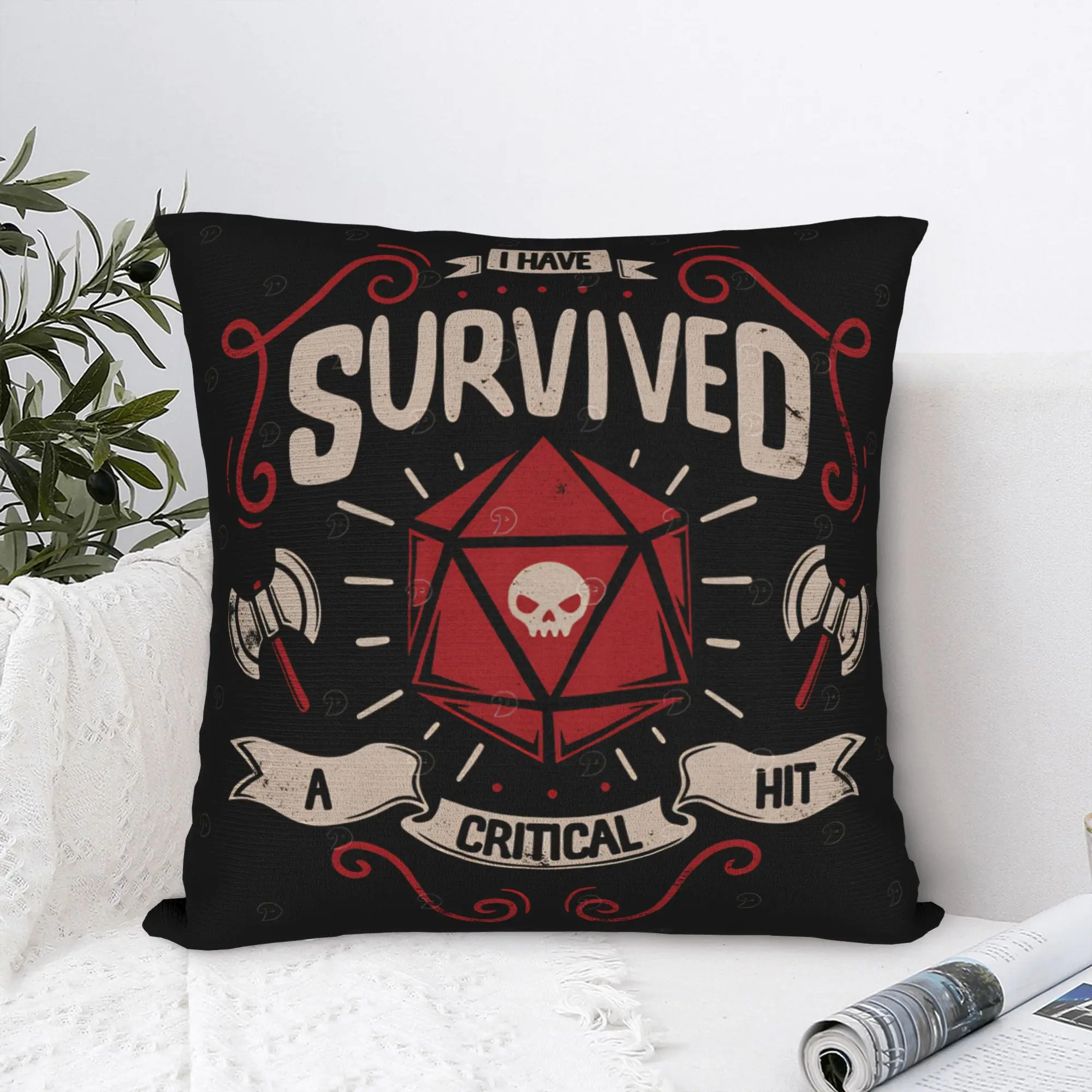 dungeons and dragons  Pillow Case  Graphic Pillow Cover Fashion Pillowcases For Sofa Home Decor