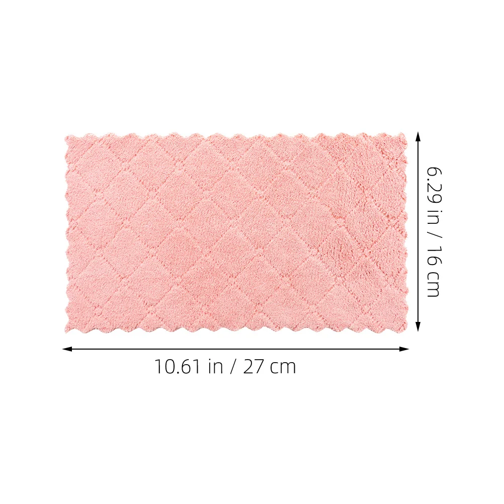 

20 шт., утолщенные салфетки из микрофибры, многоразовые кухонные салфетки для чистки, впитывающие полотенца для посуды, сильная мощность чистки