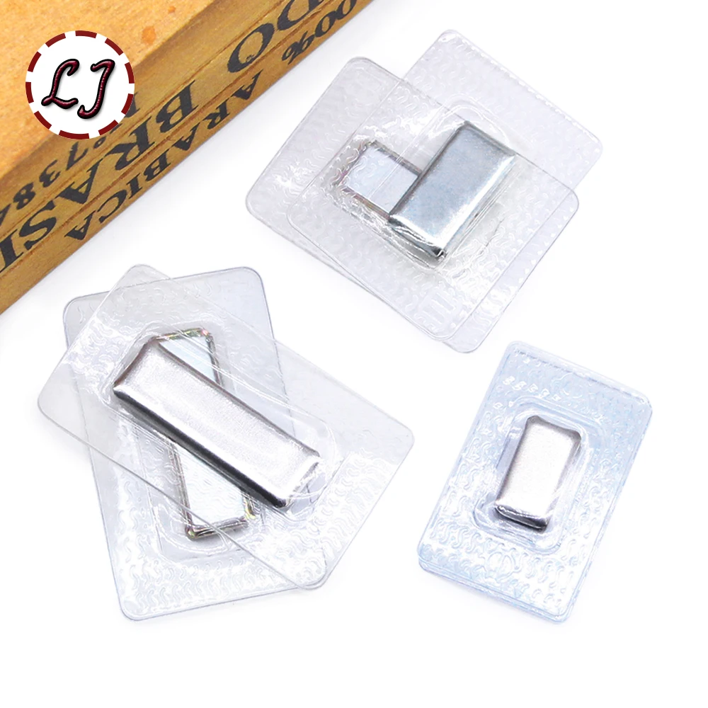 5pairs PVC Square Invisible Hidden Metal Strong Magnetic Snaps Button For Overcoat Handbag Garment Accessories Scrapbooking DIY