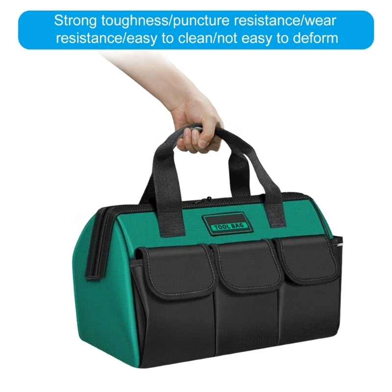 13inch Electrician Thickened Carpentry Tool Bag Large Maintenance Storage Bag