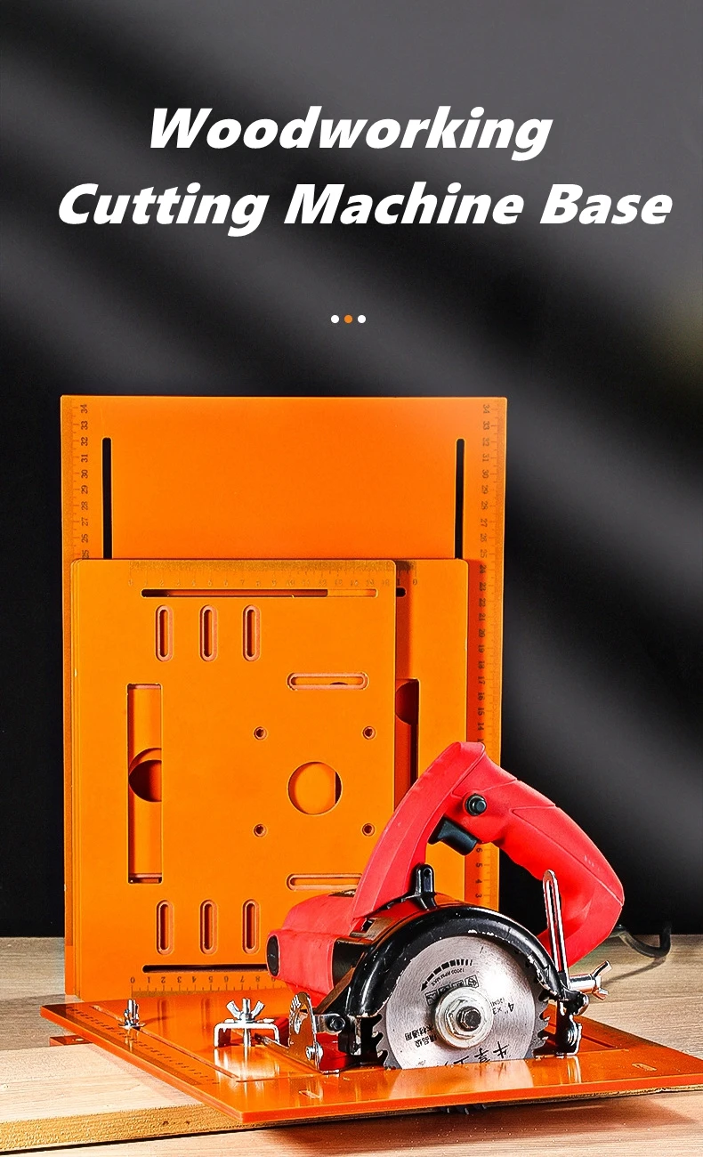 

Cutting Machine Base Plate,Punch-Free 90° Flat Cut 45° Oblique Cut Saw Press Board Backer Backing Positioning Board,Saw Press