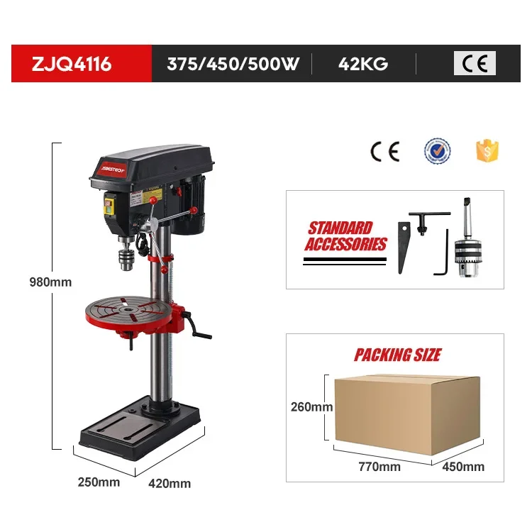 Multifunctional Mini 16mm Industrial Bench Punch