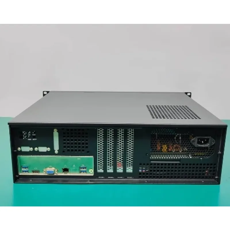 300 Deep 3U Industrial Control Case ATX Mainboard 1 Optical Drive Slot Front IO Large PSU Support