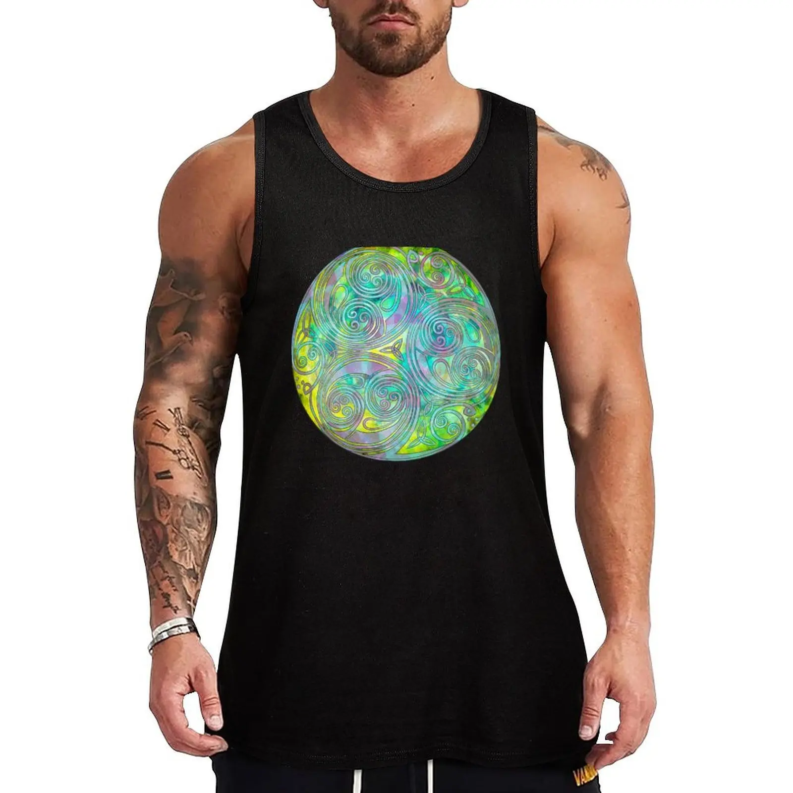 

Cosmic Triskellion 2.3 Tank Top bodybuilding men clothes quick-drying t-shirt t shirts