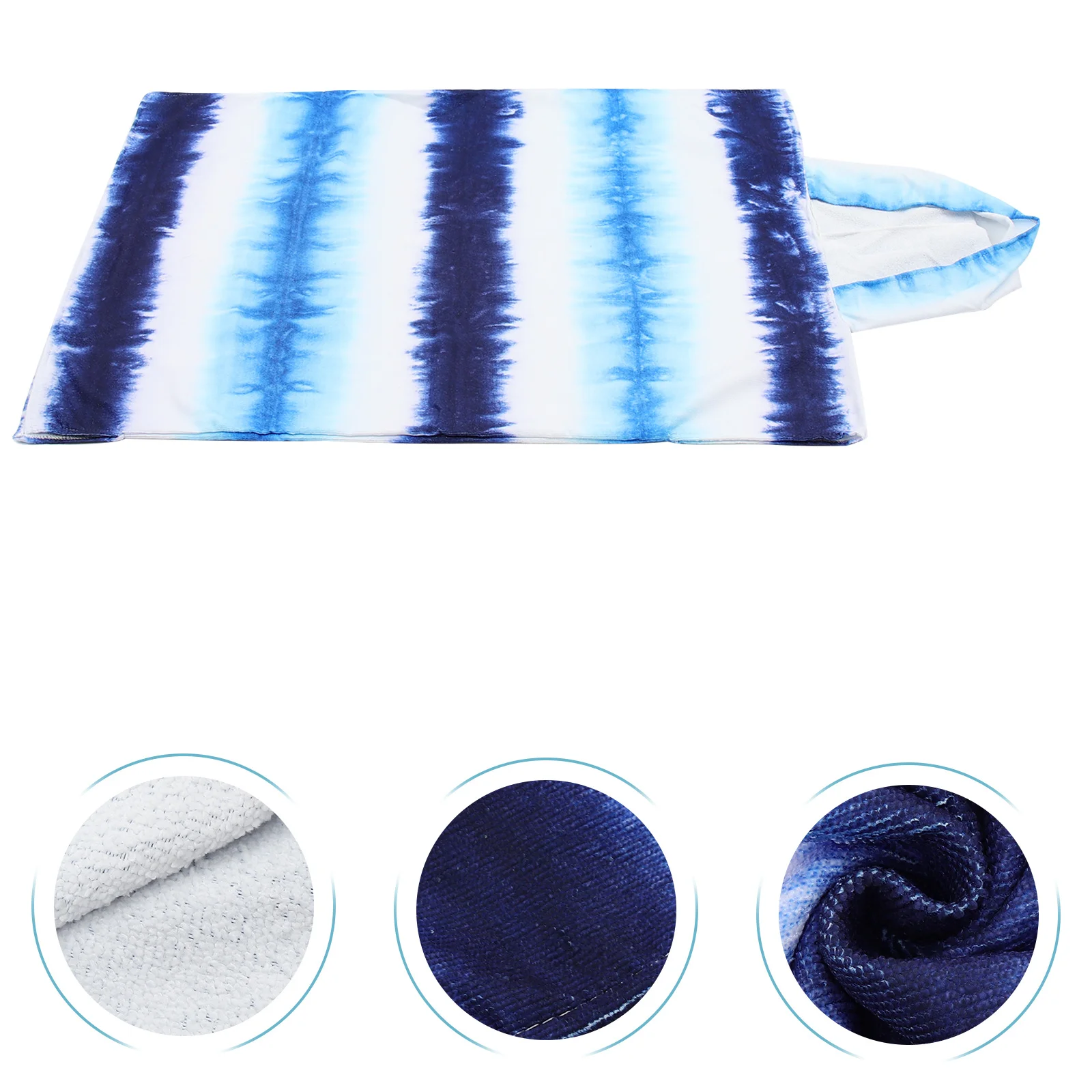 

Large Beach Towel 70x140cm Lightweight Sand-Free for Beach Vacation Camping Hiking Water Park Use