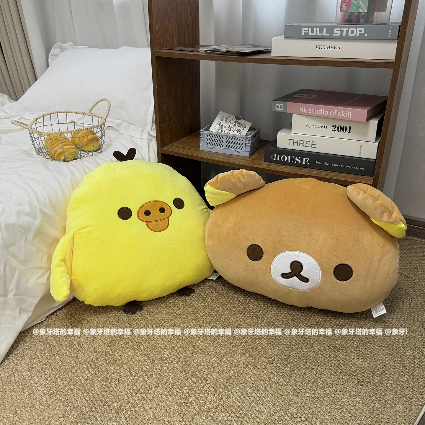 Rilakkuma Knuffels Kiiroitori Gevulde Korilakkuma Pop Schattig Dier Sofa Kussen Erker Kussen Cadeau voor Vriendin