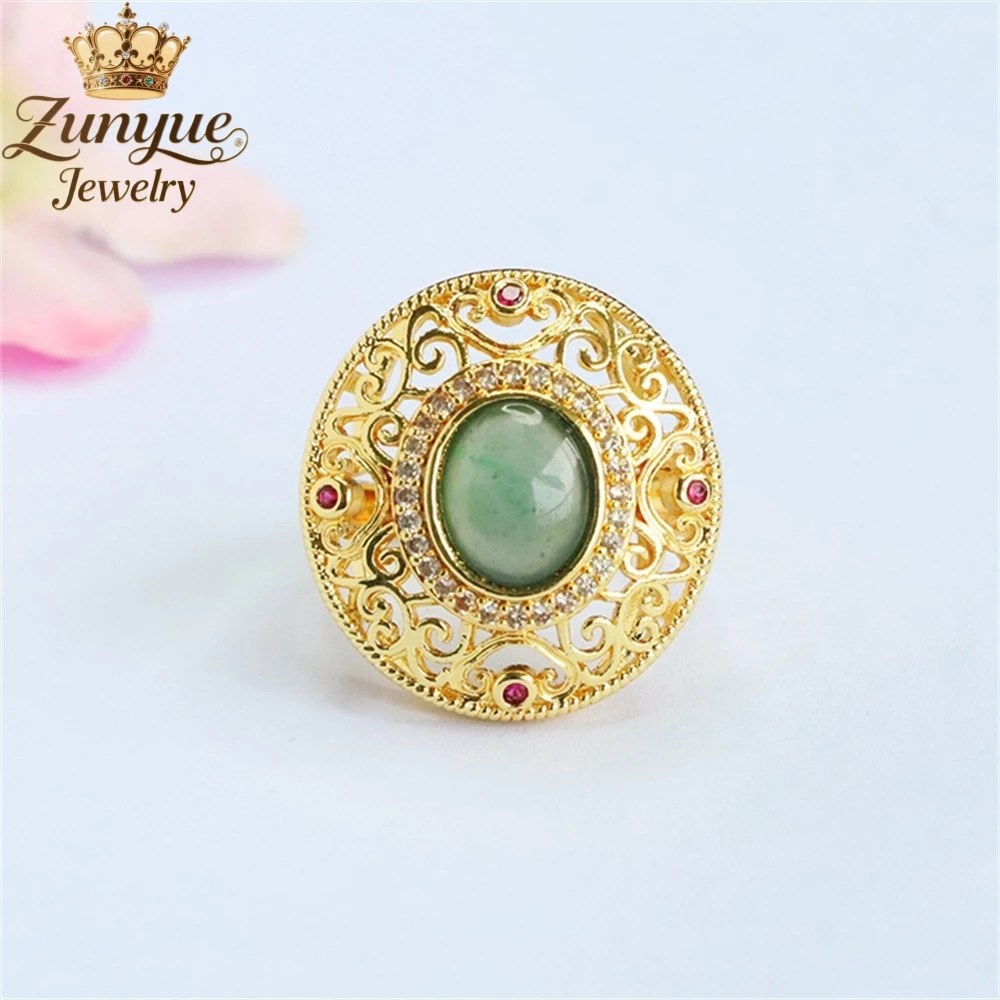 

Серебряная инкрустация из натурального синего водного нефрита Moire Ruyi Lucky Ring Роскошное качество ювелирных изделий Модные украшения Изысканные элегантные подвески в подарок