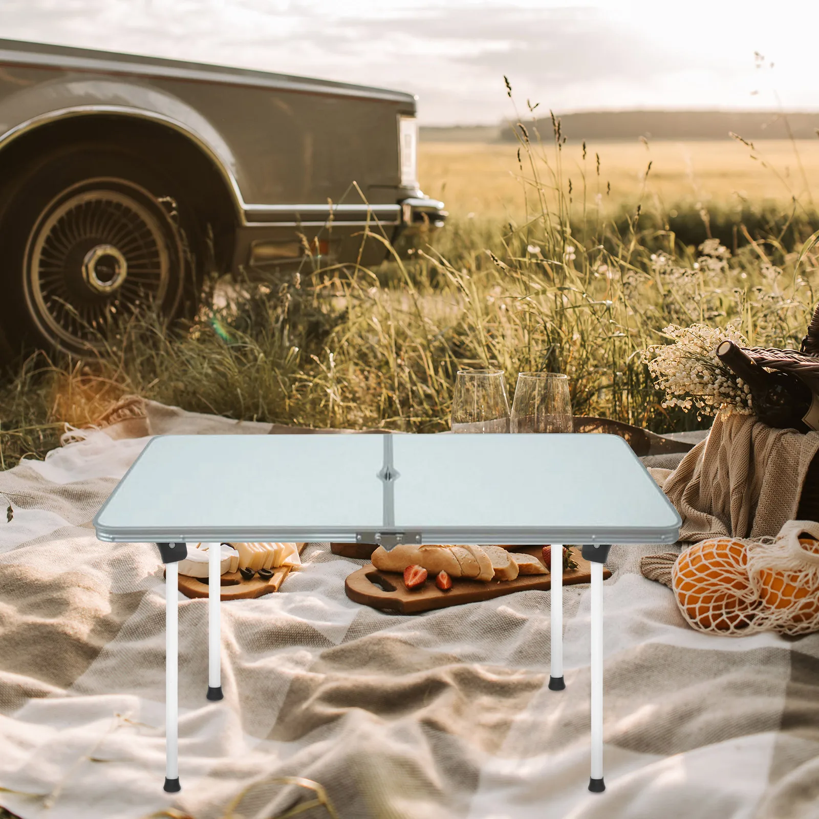

1 set Folding Table Legs Metal Desk Risers Heavy Duty Adjustable Camping Travel Office Sturdy Long Stable Furniture Bracket